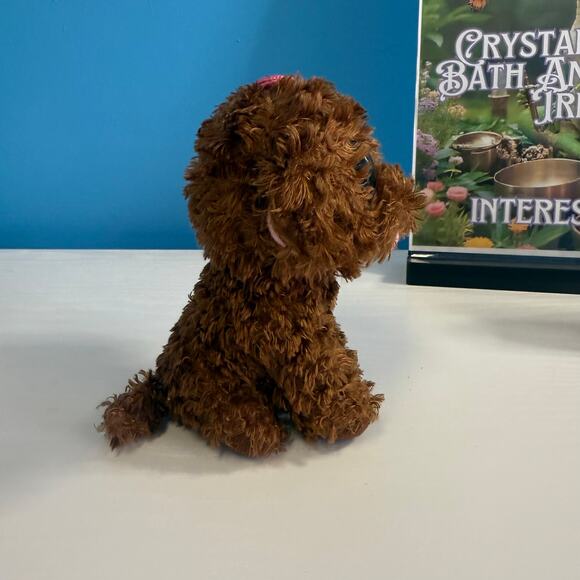 TY Beanie Boo Maddie Dog 6” Plush • Brown Poodle EUC Collectible Toy - Picture 2 of 5